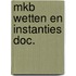 Mkb wetten en instanties doc.