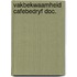 Vakbekwaamheid cafebedryf doc.