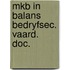 Mkb in balans bedryfsec. vaard. doc.