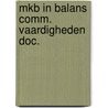 Mkb in balans comm. vaardigheden doc. door Hogenbirk