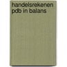 Handelsrekenen pdb in balans door Hamers