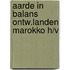 Aarde in balans ontw.landen marokko h/v