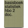 Basisboek statistiek hbo 2 doc. door Bruggen