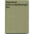 Algemene probl.ontwikkelingsl. doc