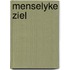 Menselyke ziel