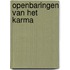 Openbaringen van het karma