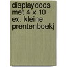 Displaydoos met 4 x 10 ex. kleine prentenboekj door Onbekend