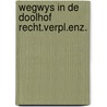Wegwys in de doolhof recht.verpl.enz. by Dillemans