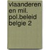 Vlaanderen en mil. pol.beleid belgie 2