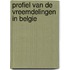 Profiel van de vreemdelingen in belgie