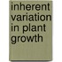 Inherent variation in plant growth