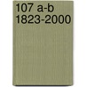 107 A-B 1823-2000 door J. van der Burgh