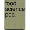 Food science poc. door Onbekend