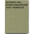 Systeem van bodemclassificatie voor nederland