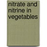 Nitrate and nitrine in vegetables door Corre