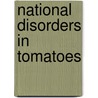 National disorders in tomatoes door Roorda Eysinga
