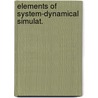 Elements of system-dynamical simulat. door Ferrari
