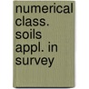 Numerical class. soils appl. in survey by Gruyter