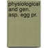 Physiological and gen. asp. egg pr.