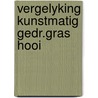 Vergelyking kunstmatig gedr.gras hooi door Honing