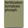 Fertilization tomatoes phosph. door Roorda Eysinga