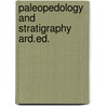 Paleopedology and stratigraphy ard.ed. door Buurman