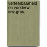 Verteerbaarheid en voederw. enz.gras. door Dykstra