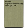 Invloed magnesiumbemesting magn.geh. ed. door Sandra Kemp