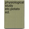 Physiological study etc.potato ed. door Miedema