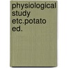 Physiological study etc.potato ed. by Miedema