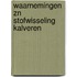 Waarnemingen zn stofwisseling kalveren