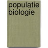 Populatie biologie door Onbekend
