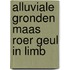 Alluviale gronden maas roer geul in limb