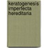 Keratogenesis imperfecta hereditaria
