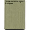 Grondwaterstromingen in komgrond door Hoorn
