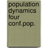 Population dynamics four conf.pop.
