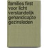 Families first voor licht verstandelijk gehandicapte gezinsleden