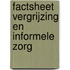 Factsheet vergrijzing en informele zorg