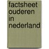 Factsheet ouderen in Nederland