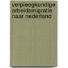 Verpleegkundige arbeidsmigratie naar Nederland by H. Roerink