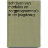 Schrijven van modules en zorgprogramma's in de jeugdzorg door D. de Ruyter