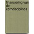 Financiering van de kerndisciplines