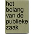 Het belang van de publieke zaak