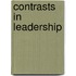 Contrasts in leadership