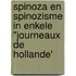 Spinoza en Spinozisme in enkele "journeaux de Hollande'