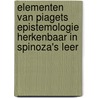 Elementen van Piagets epistemologie herkenbaar in Spinoza's leer by A. Sunier