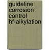 Guideline corrosion control hf-alkylation by Helle