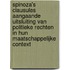 Spinoza's clausules aangaande uitsluiting van politieke rechten in hun maatschappelijke context