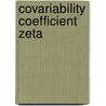 Covariability coefficient zeta door Geilenkirchen
