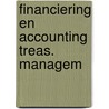 Financiering en accounting treas. managem by Poeth
